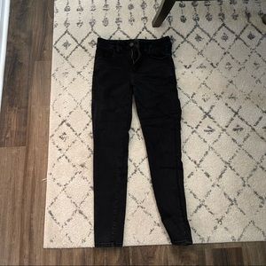 American eagle black jeans size 4
